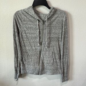 Gray Zip-Up thin jacket